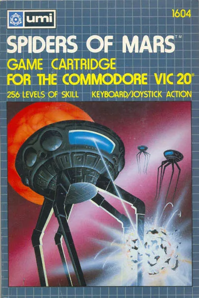 Spiders of Mars box art