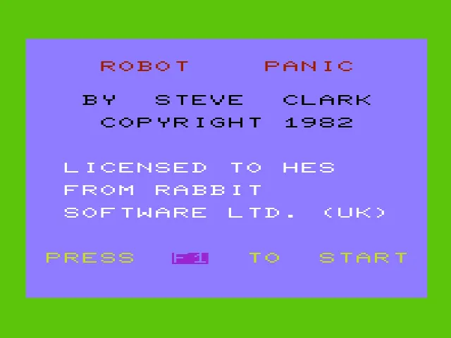 Robot Panic screenshot