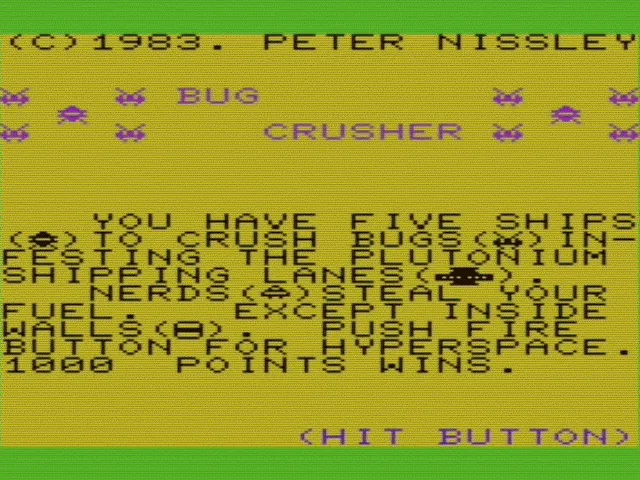 Bug Crusher screenshot