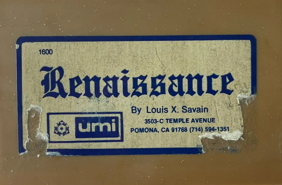 Renaissance cart