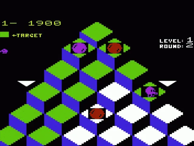 Backdrop artwork for Q-bert