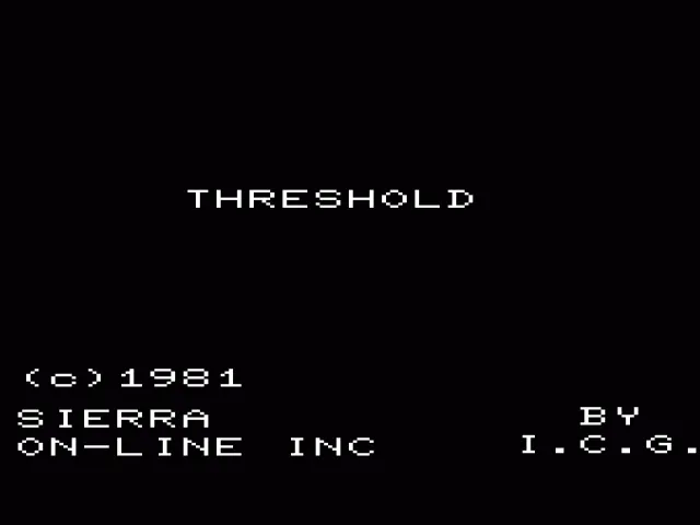 Threshold screenshot