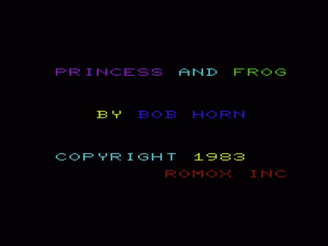 Princess and Frog screenshot