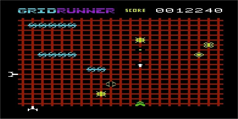 Backdrop artwork for Gridrunner