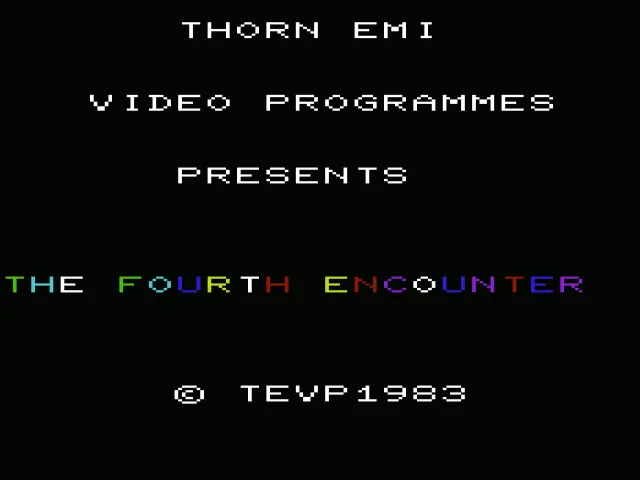 Fourth Encounter, The screenshot