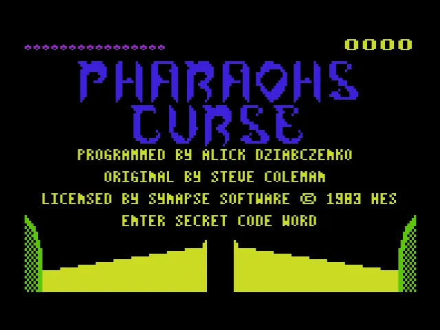 Pharaoh's Curse screenshot