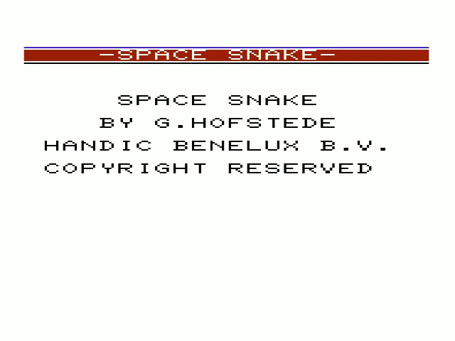 Space Snake screenshot