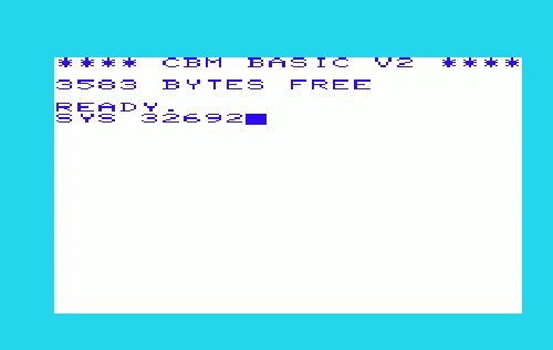 Quick Brown Fox (World) (SYS 32692) title screen