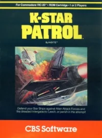 K-Star Patrol cover art for Commodore VIC-20