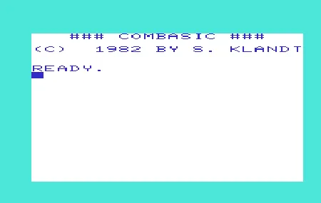 Backdrop artwork for Combasic (World) (SYS 45056)