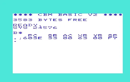 VICMon (World) (SYS 24576) title screen