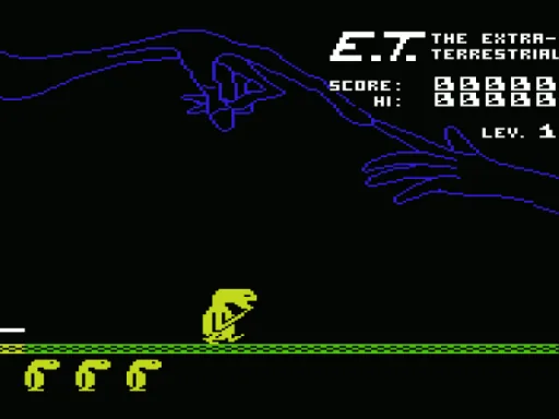 E.T.: The Extra-Terrestrial title screen