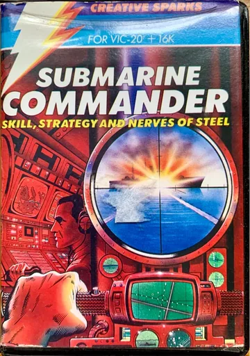 Submarine Commander cover art for Commodore VIC-20