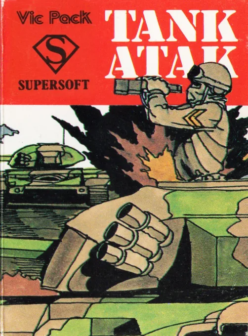 Tank Atak cover art for Commodore VIC-20