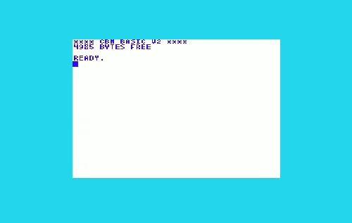 PET Loader title screen