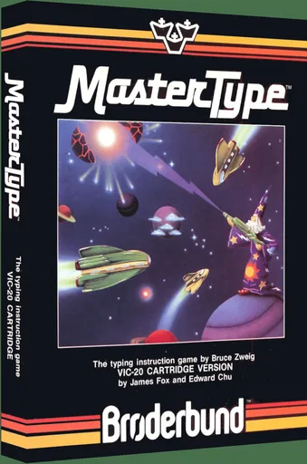 MasterType cover art for Commodore VIC-20