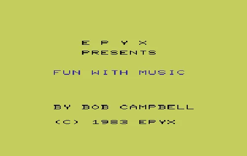 Fun with Music title screen