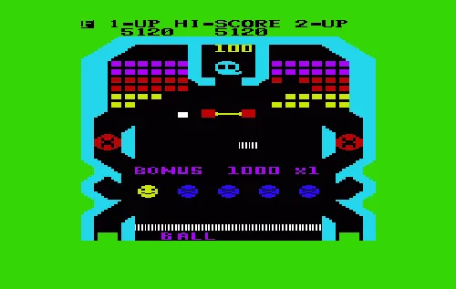 Backdrop artwork for Pinball