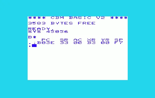 VICMon (World) (SYS 45056) title screen