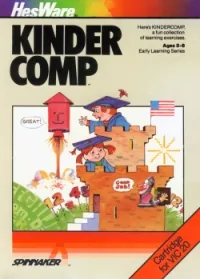 Kindercomp cover art for Commodore VIC-20