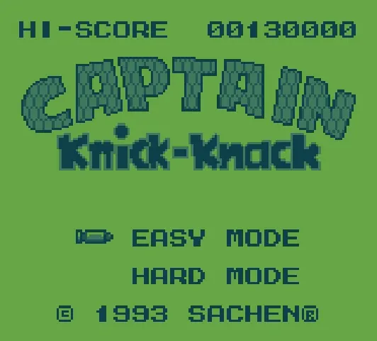 Captain Knick Knack screenshot