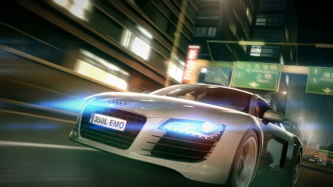 Backdrop artwork for Metropolis Street Racer
