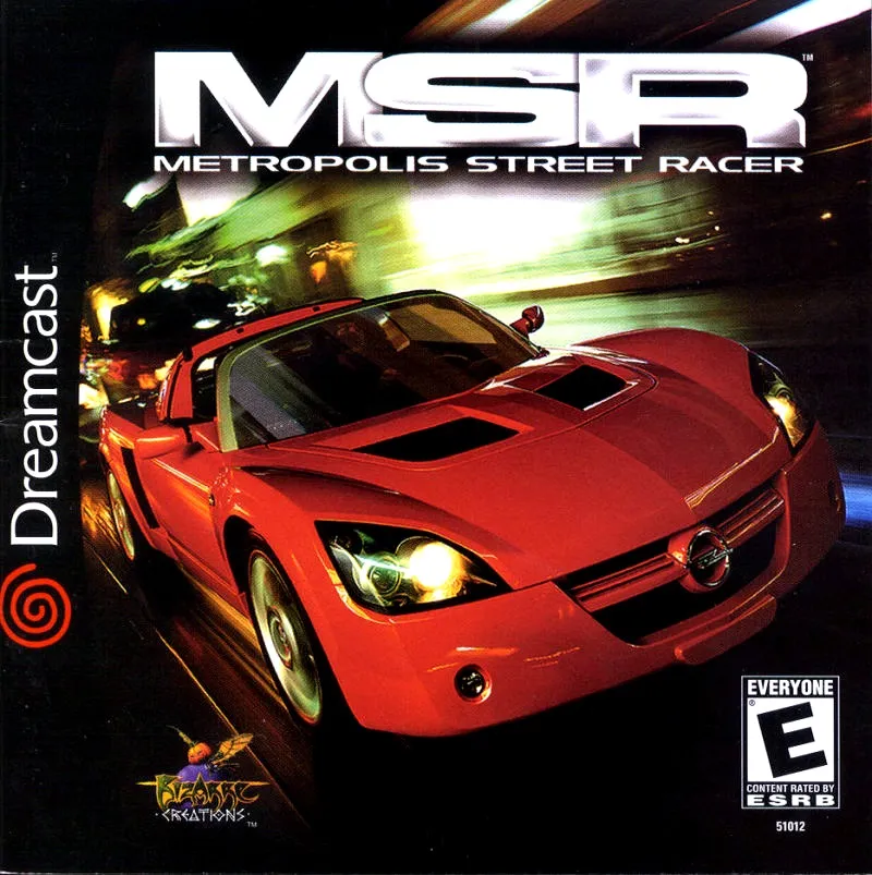 Metropolis Street Racer box art