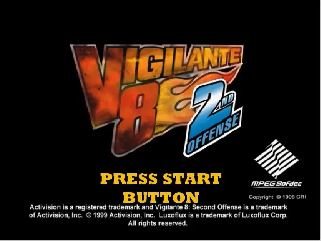 Vigilante 8: 2nd Offense screenshot