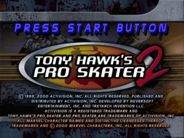 Tony Hawk's Pro Skater 2 screenshot