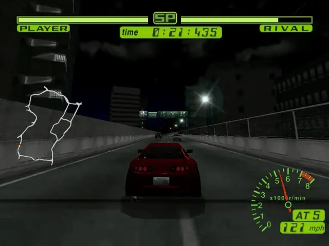 Backdrop artwork for Tokyo Xtreme Racer