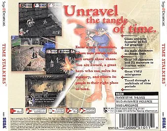 Time Stalkers box back