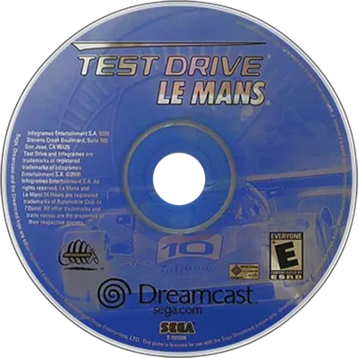 Test Drive Le Mans box art