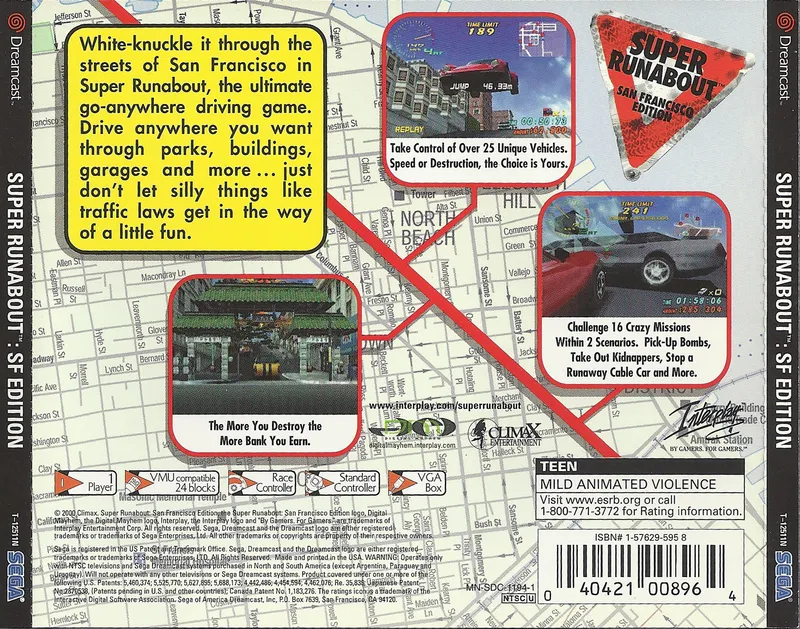 Surf Rocket Racers box back