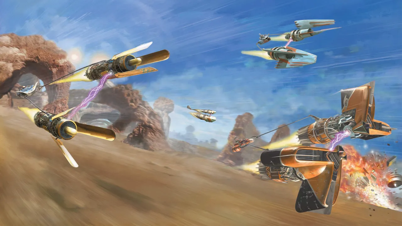 Backdrop artwork for Star Wars: Episode I: Racer