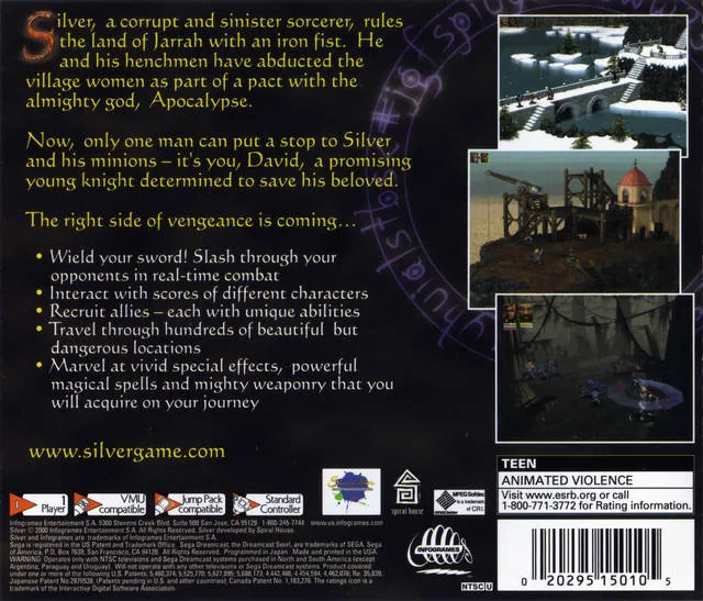 Silver box back