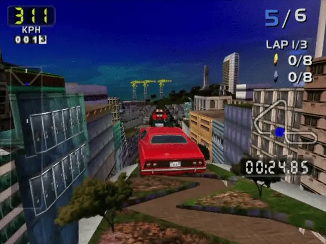 San Francisco Rush 2049 screenshot