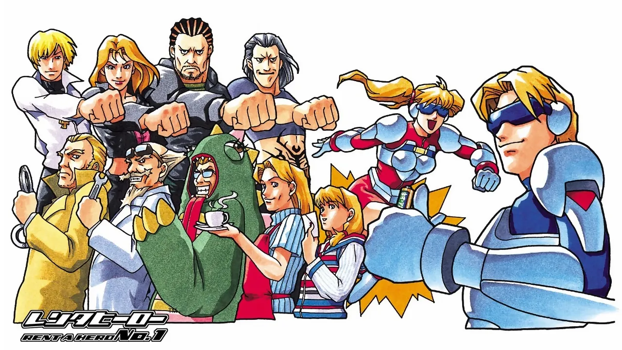 Backdrop artwork for Rent A Hero No.1