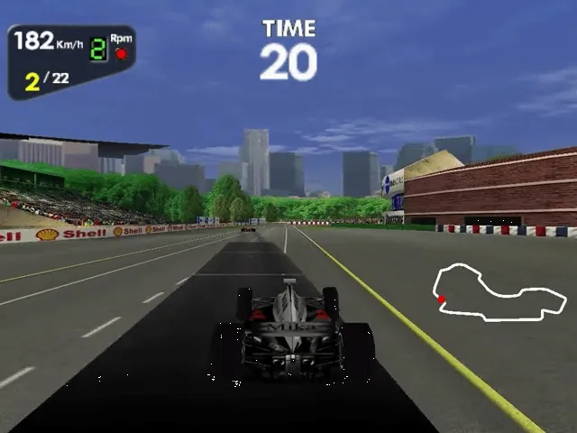 Backdrop artwork for F1 Racing Championship