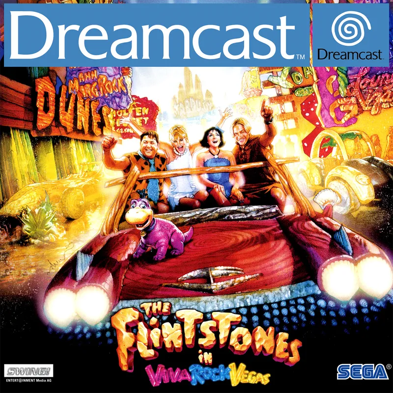 The Flintstones in Viva Rock Vegas box art