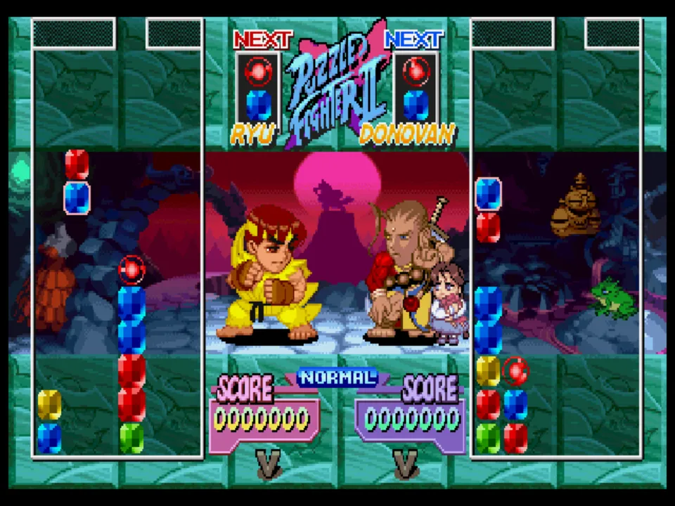 Backdrop artwork for Super Puzzle Fighter II X for Matching Service