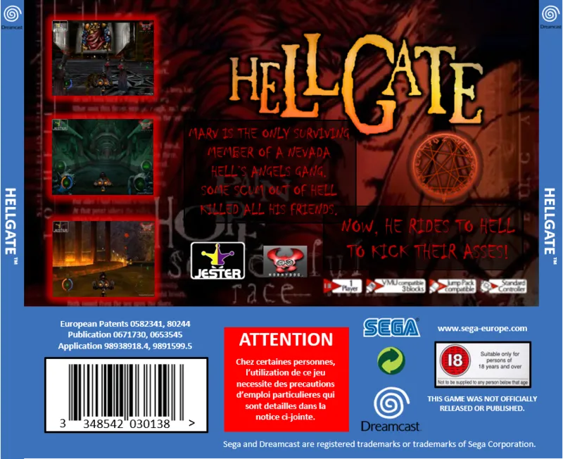 Hellgate box back