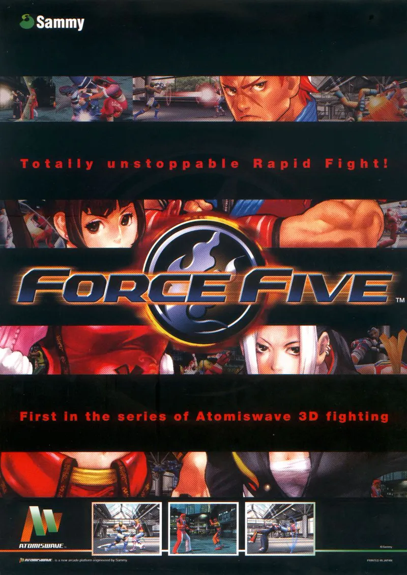 Backdrop artwork for Force Five