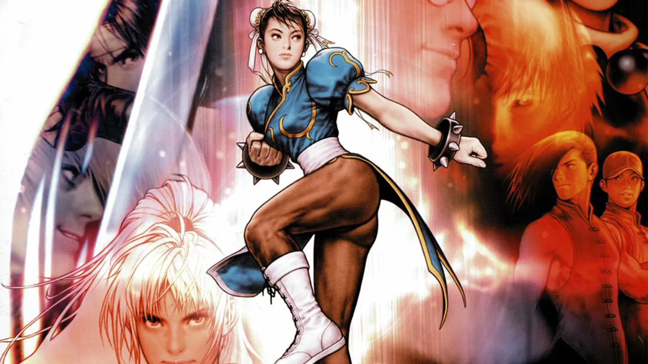 Backdrop artwork for Capcom vs. SNK 2: Mark of the Millennium 2001