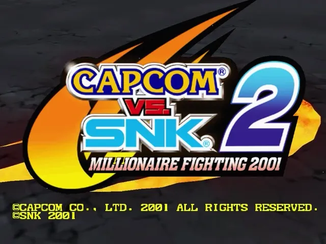 Capcom vs. SNK 2: Mark of the Millennium 2001 screenshot