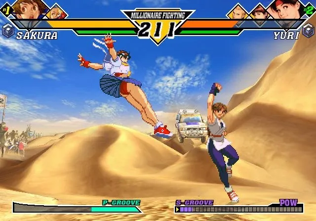 Capcom vs. SNK 2: Mark of the Millennium 2001 screenshot