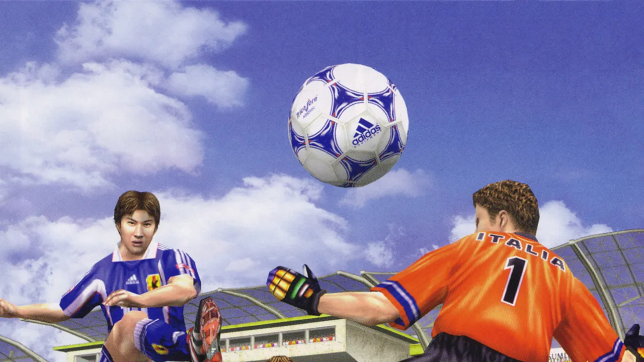 Backdrop artwork for Virtua Striker 2