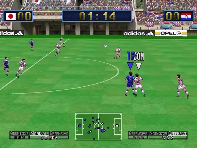 Virtua Striker 2 screenshot
