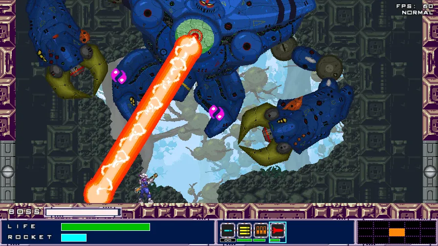 Backdrop artwork for Rocketron