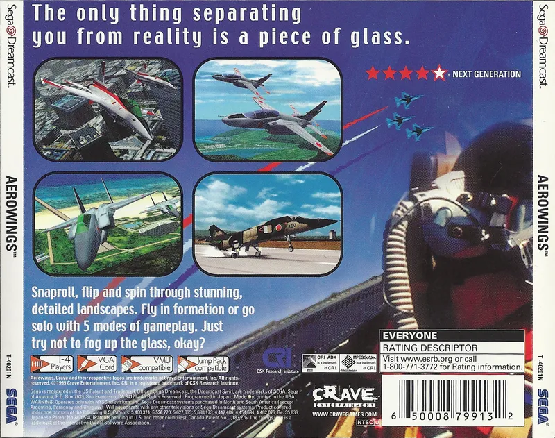 AeroWings box back