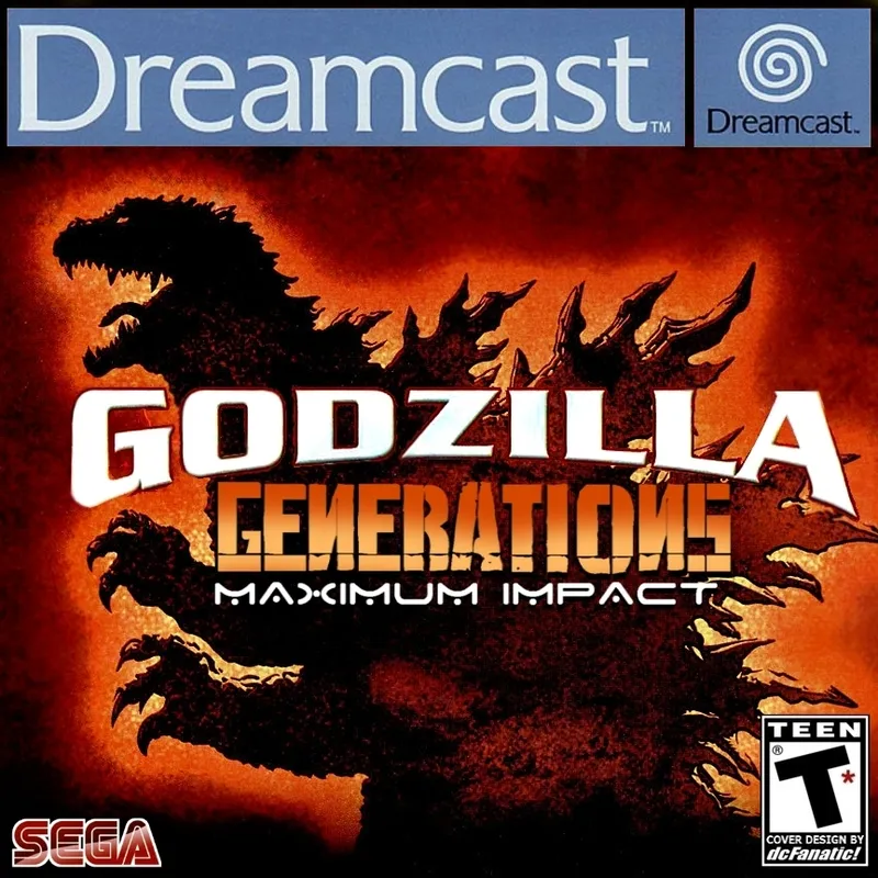 Godzilla Generations Maximum Impact box art